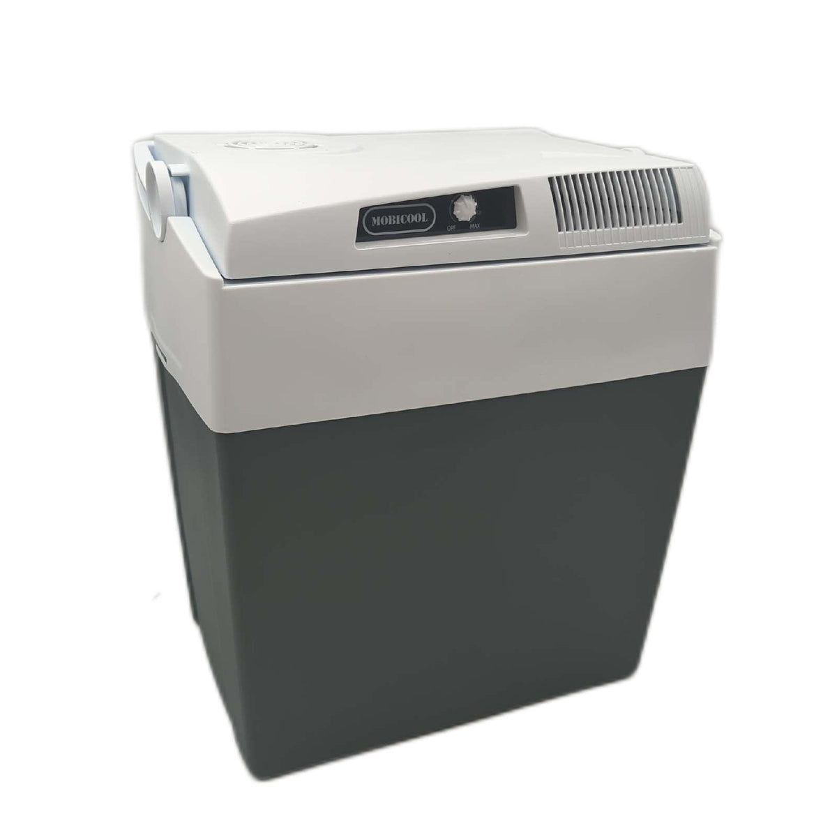 Mobicool elektrische Kühlbox Kühlgeräte ME27 26 Liter Auto Camping Kühlschrank blau