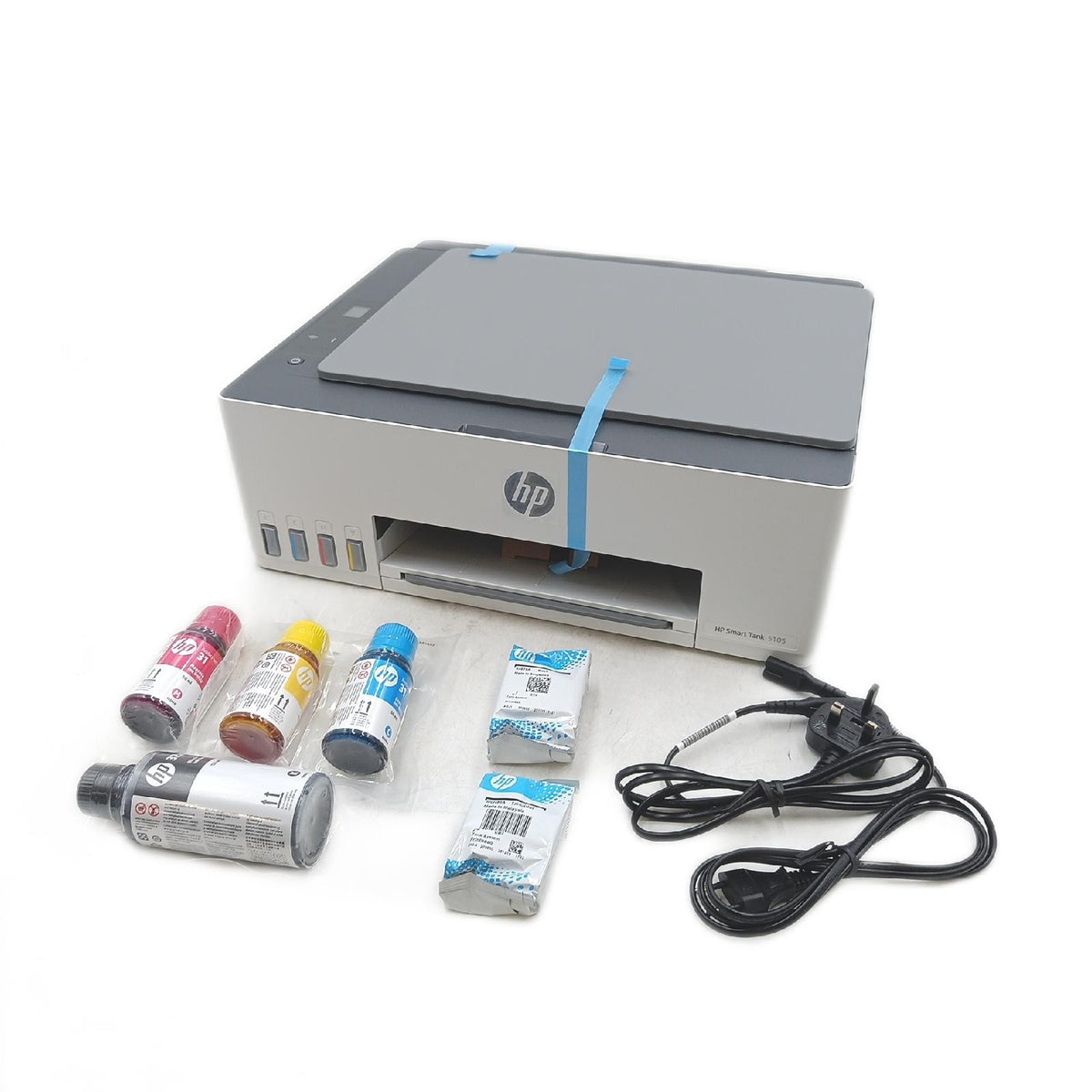 HP Smart Tank 5105 3 in 1 Multifunktionsdrucker WLAN Scanner Kopierer unbenutzt Zubehör