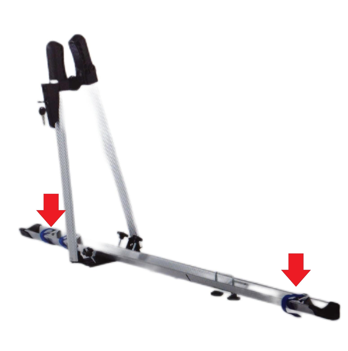 FISCHER Dachlift Fahrradtraeger fuer 1 Fahrrad Gebrauchsspuren ohne Gurte