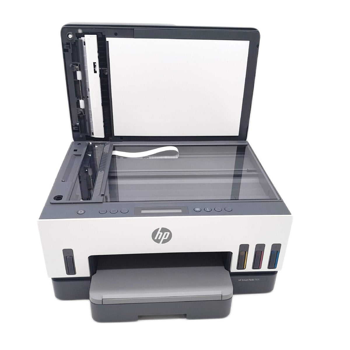 HP Multifunktionsdrucker Smart Tank 7305 Tinte ausgelaufen LED blinkt ohne Zubehör