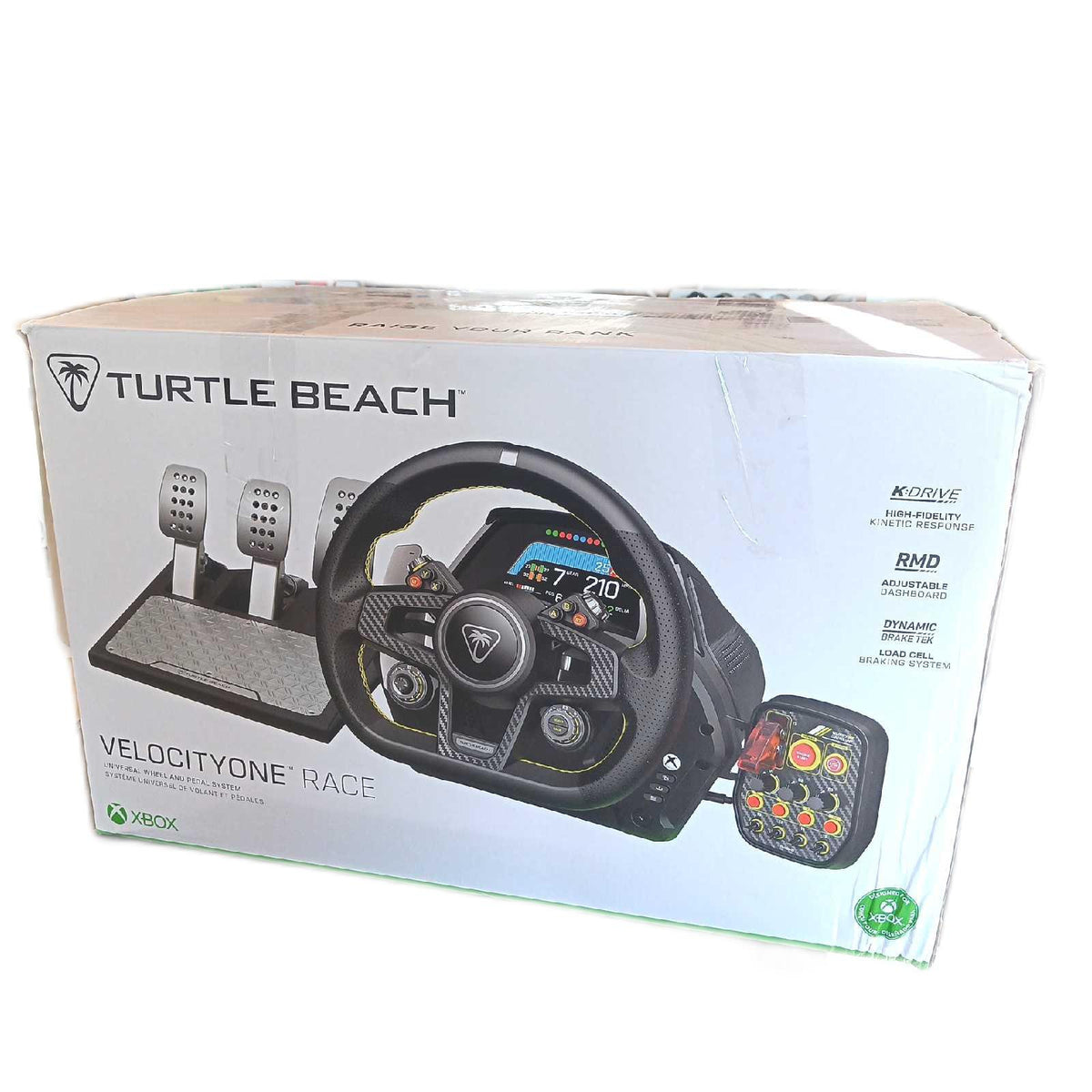 Turtle Beach VelocityOne Race Lenkrad Pedalsystem Force Feedback Direct Drive SIM Racing Xbox