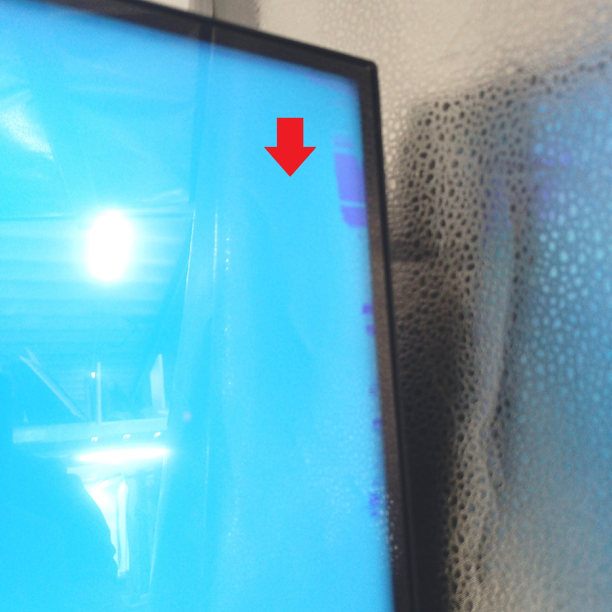 Samsung Crystal UHD 4K U80F 43 Zoll Displaybruch fehlt Fuß
