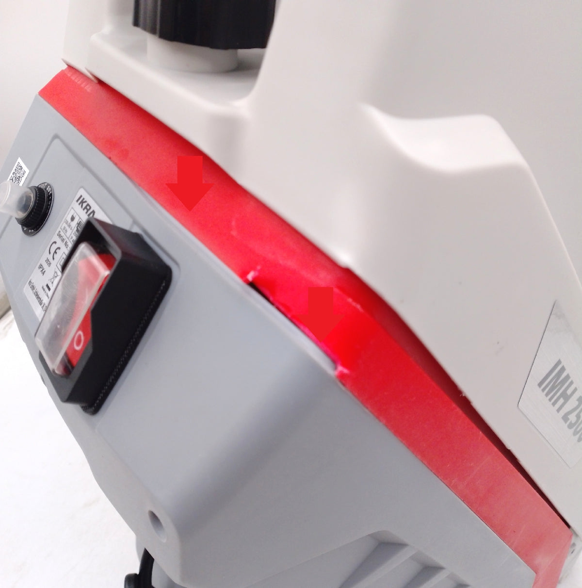 IKRA Elektro Gartenhaecksler IMH 2500 Defekt Gehaeuse zer