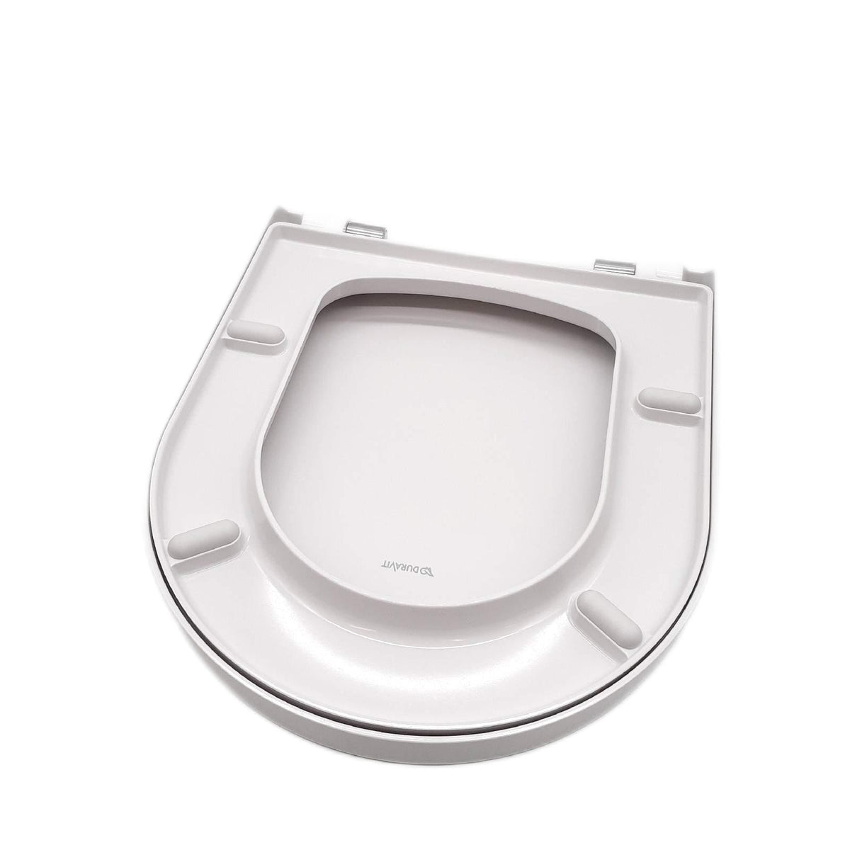 Duravit WC Sitz Badezimmer Abattant WC ME by Starck Softclose Deckel weiß Stahl Sch