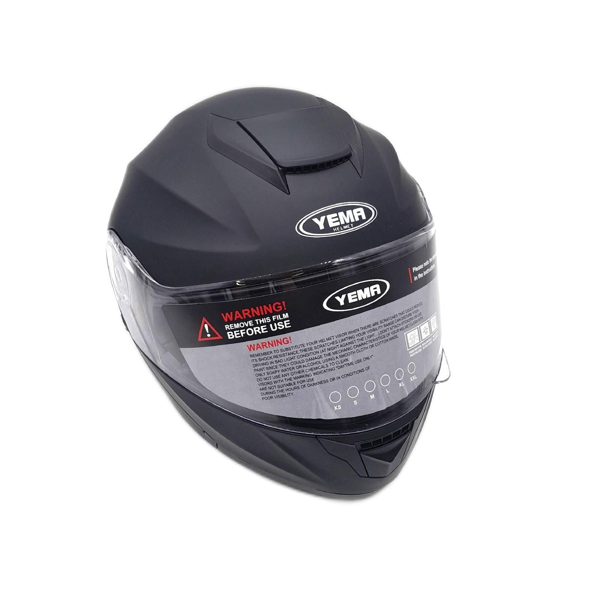 Yema YM 926 Motorradhelm Fullface Integralhelm Klapphelm Sicherheit Komfort Rollerhelm