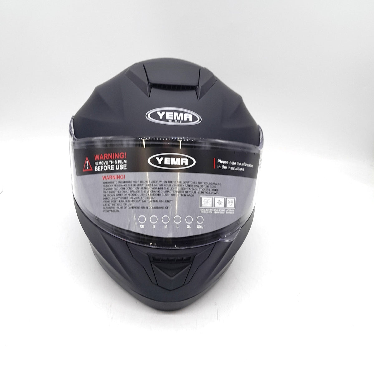 Yema YM 926 Motorradhelm Fullface Integralhelm Klapphelm Sicherheit Komfort Rollerhelm