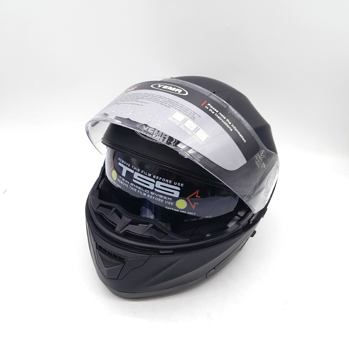 Yema YM 926 Motorradhelm Fullface Integralhelm Klapphelm Sicherheit Komfort Rollerhelm