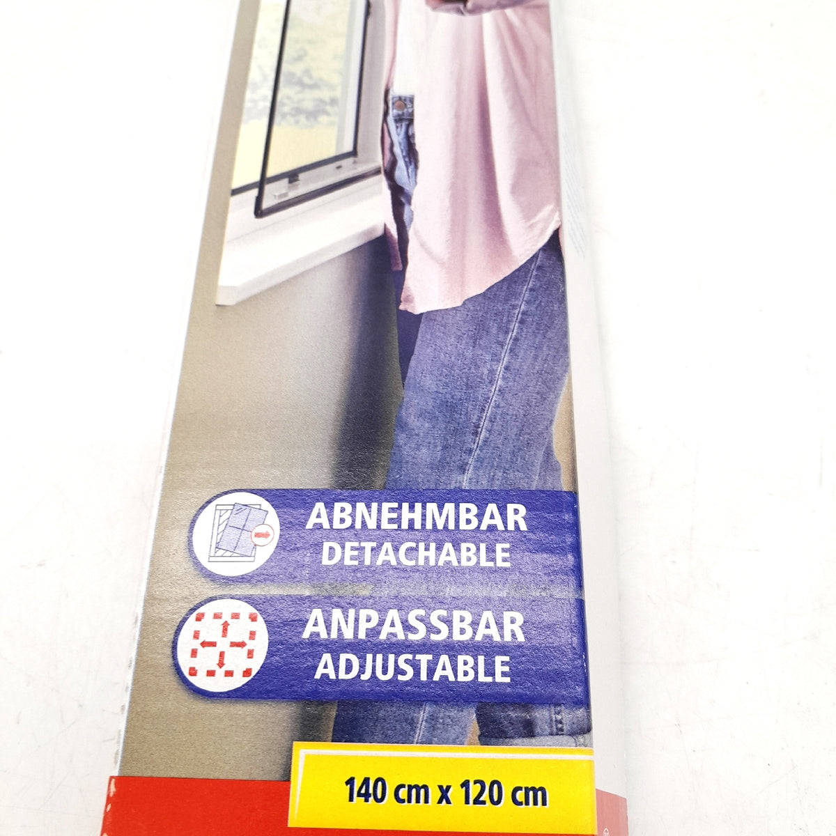 tesa Fliegengitter Fensterrahmen Insektenschutz Anklips PVC Fenster schnellmont