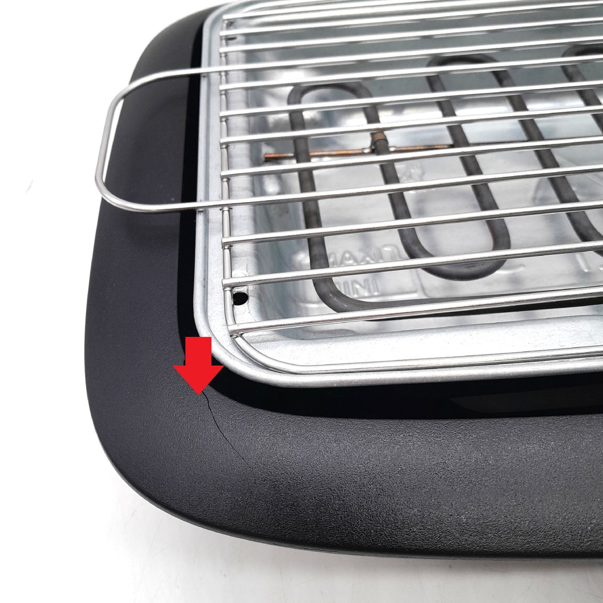 Tefal Elektro Tischgrill Küche BG90E5 Easygrill Adjust Grillgerät kompakt
