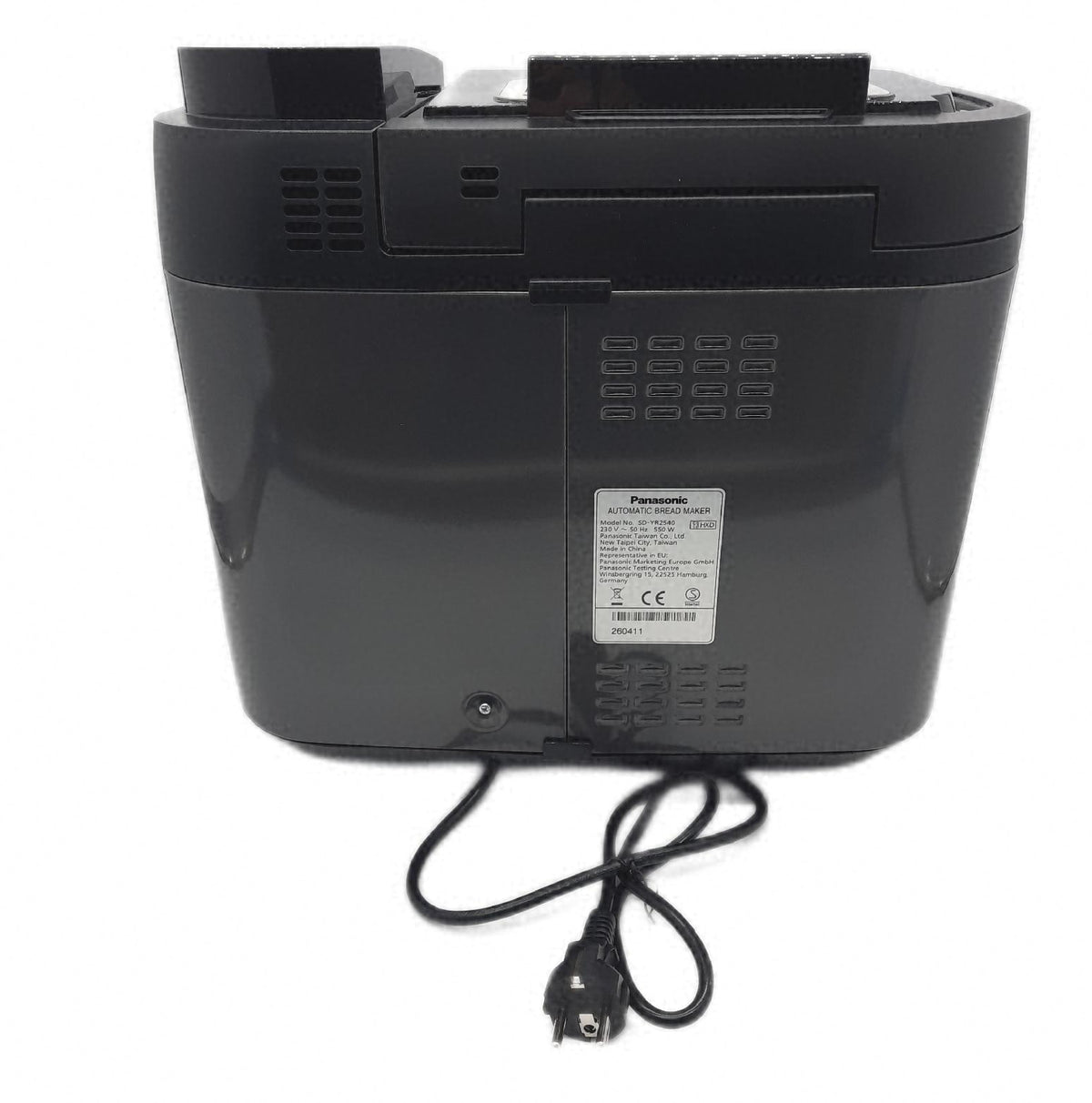 Panasonic SD YR2540 Premium Grau Vollautomatischer Brotbackautom - Unvollständig