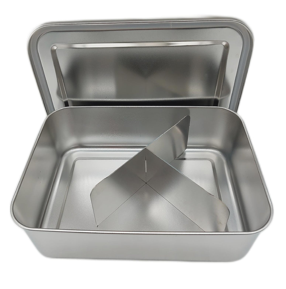 Homikit Brotdose Lunchbox Kinder Essensbox 2400ml Edelstahl Fächer praktisch