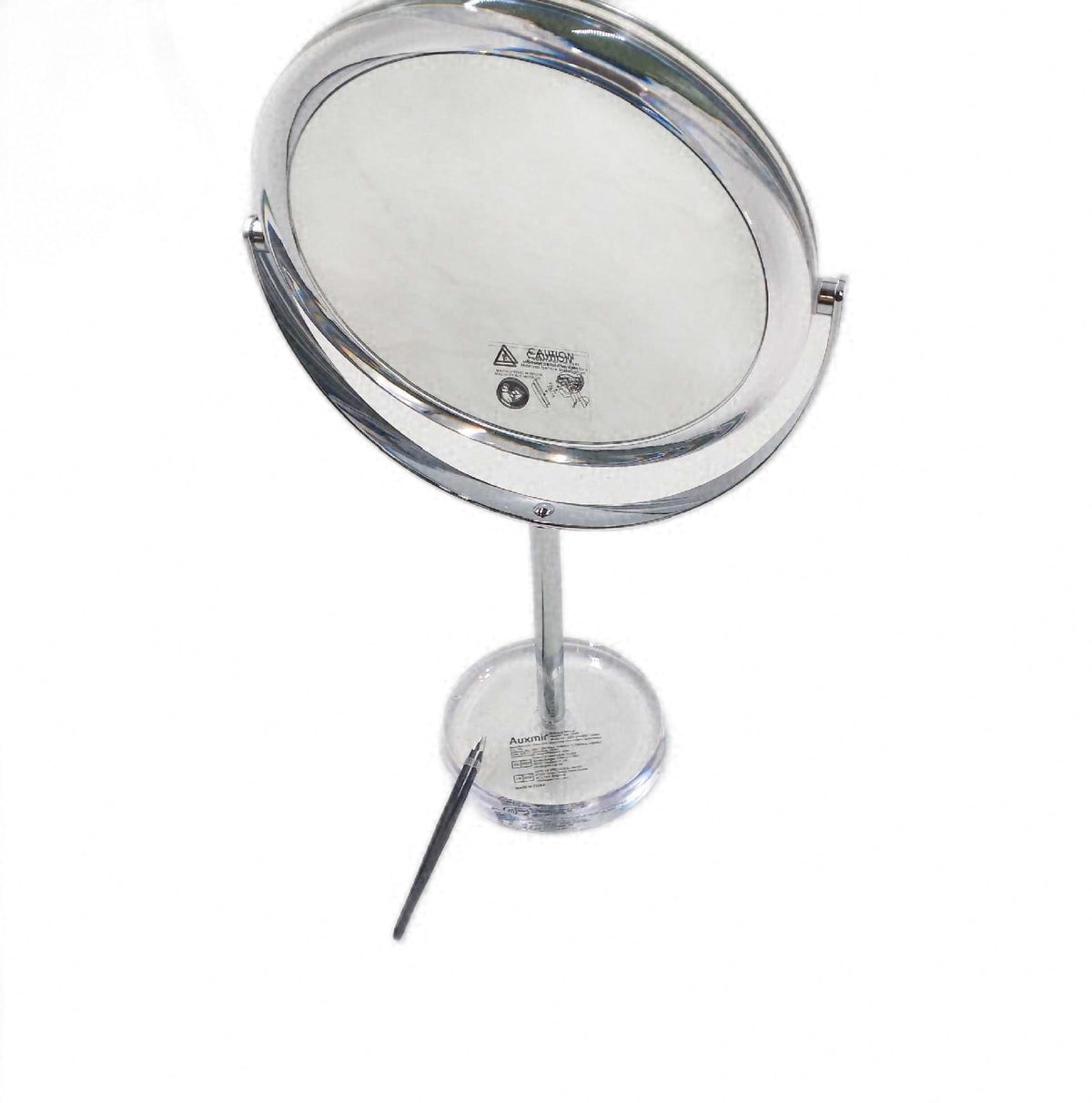 Auxmir 8" Kosmetikspiegel Vergrößerung 30X1X Doppelseitig Schminkspiegel 20cm