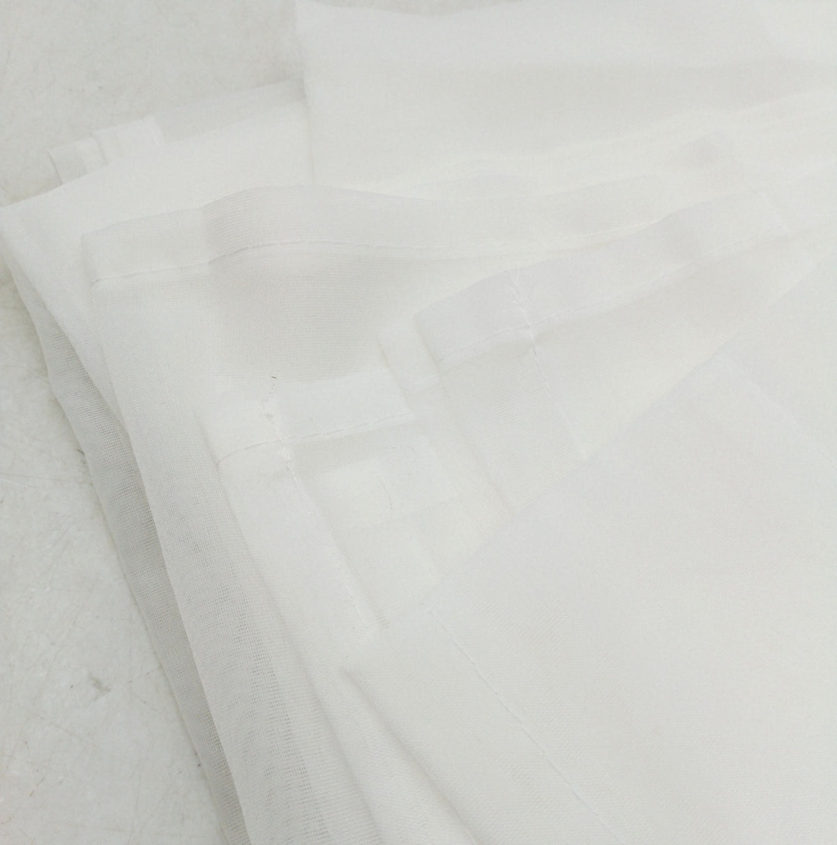 Voile Vorhang Transparente Gardine aus Voile Einfarbig mit Stangendurchzug Fensterdeko leicht