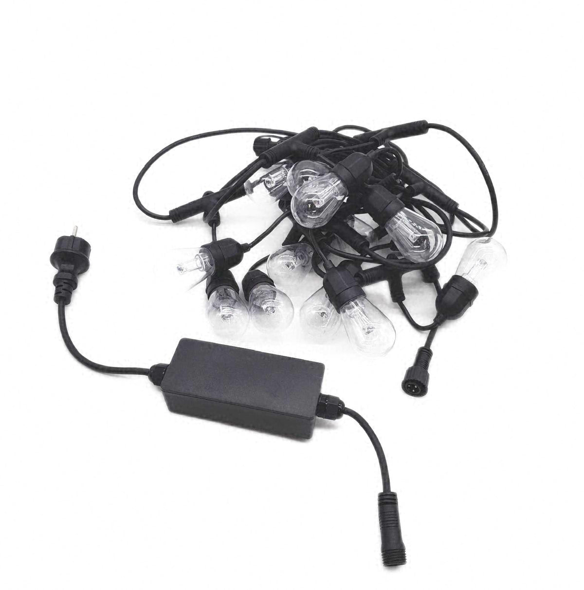 Ledvance SMART Outdoor WiFi Lichterkette 4 5W 240lm schwarz warmweisses Licht