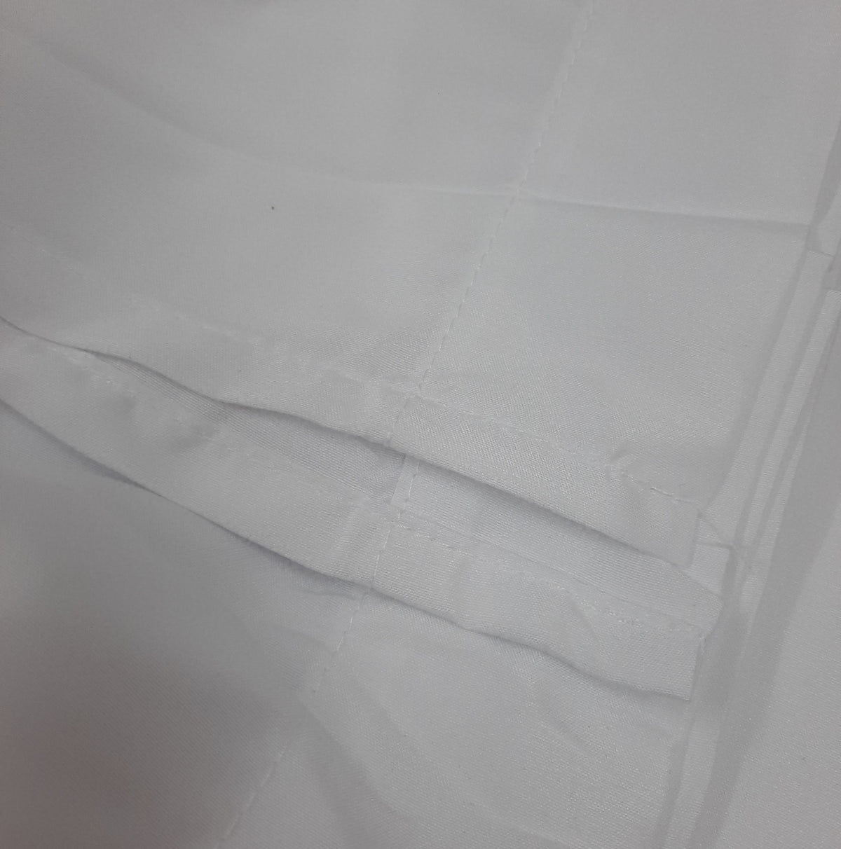 Utopia Bedding Bettlaken ohne Gummizug 167x243 cm Weiss Baumwolle Leicht Pflegeleicht