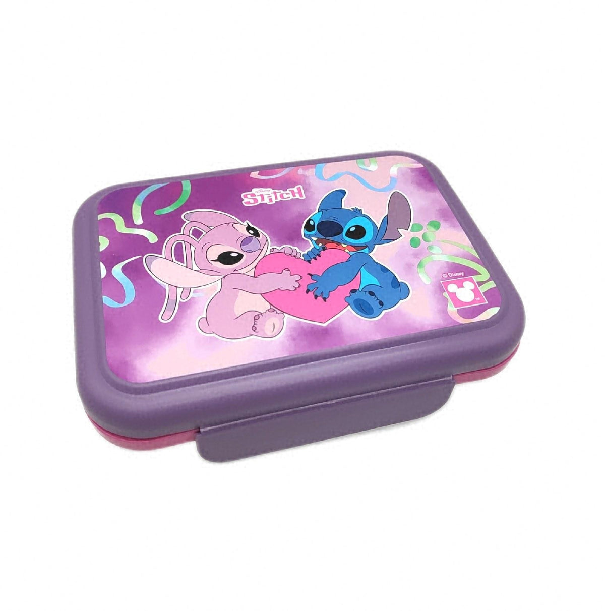 Seven Ortamerenda Brotdose Lilo Stitch Rosa 850 ml Edelstahl Resistente al Calore Schule