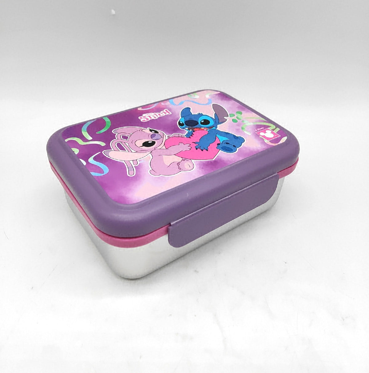 Seven Ortamerenda Brotdose Lilo Stitch Rosa 850 ml Edelstahl Resistente al Calore Schule