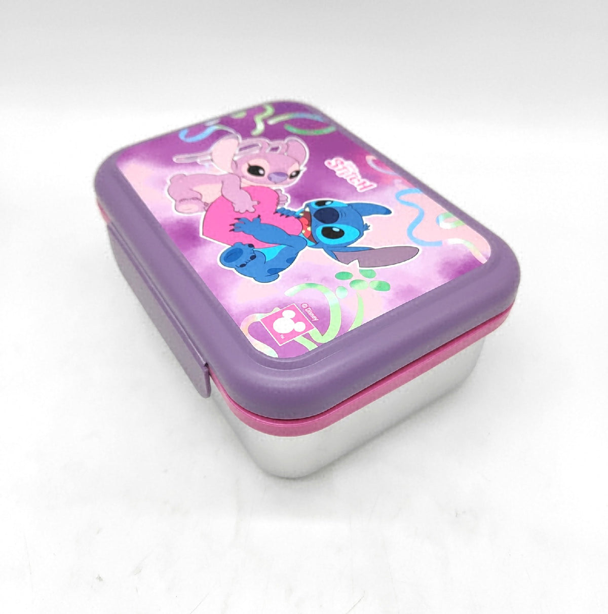Seven Ortamerenda Brotdose Lilo Stitch Rosa 850 ml Edelstahl Resistente al Calore Schule