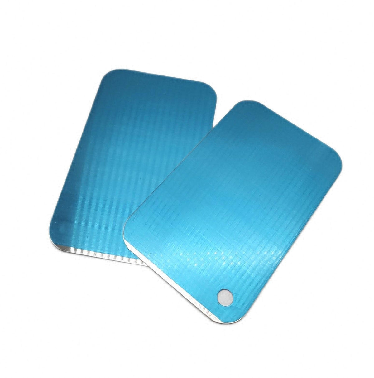 Titan Schneidebrett 2 Stück Titanium Cutting Board aus Edelstahl robust langlebig