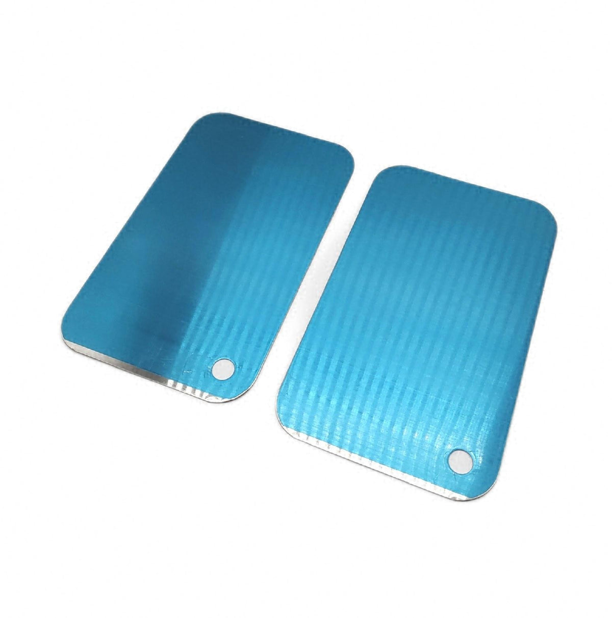 Titan Schneidebrett 2 Stück Titanium Cutting Board aus Edelstahl robust langlebig