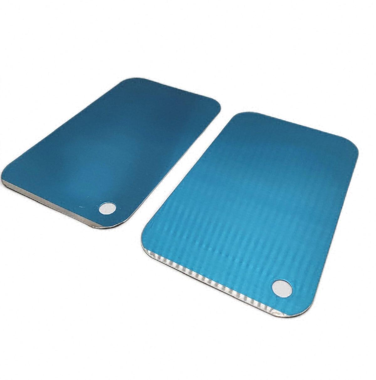 Titan Schneidebrett 2 Stück Titanium Cutting Board aus Edelstahl robust langlebig