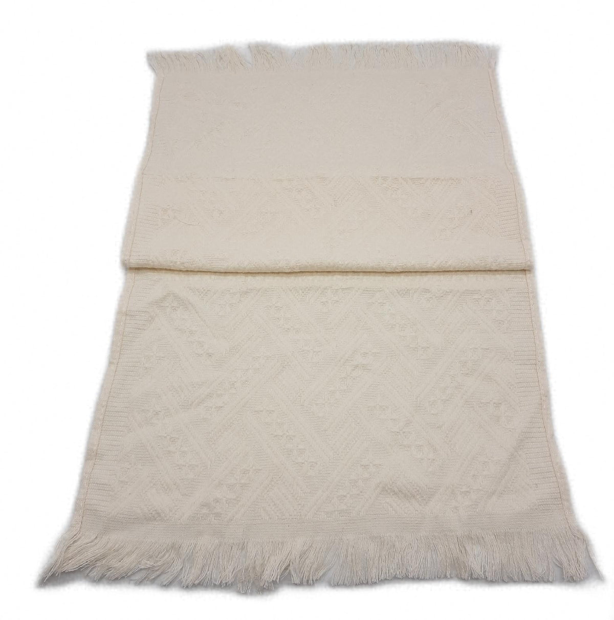 Pack 2 Luxuriöse Dekorative Gästehandtücher Baumwolle Quaste Größe 30 x 70 cm