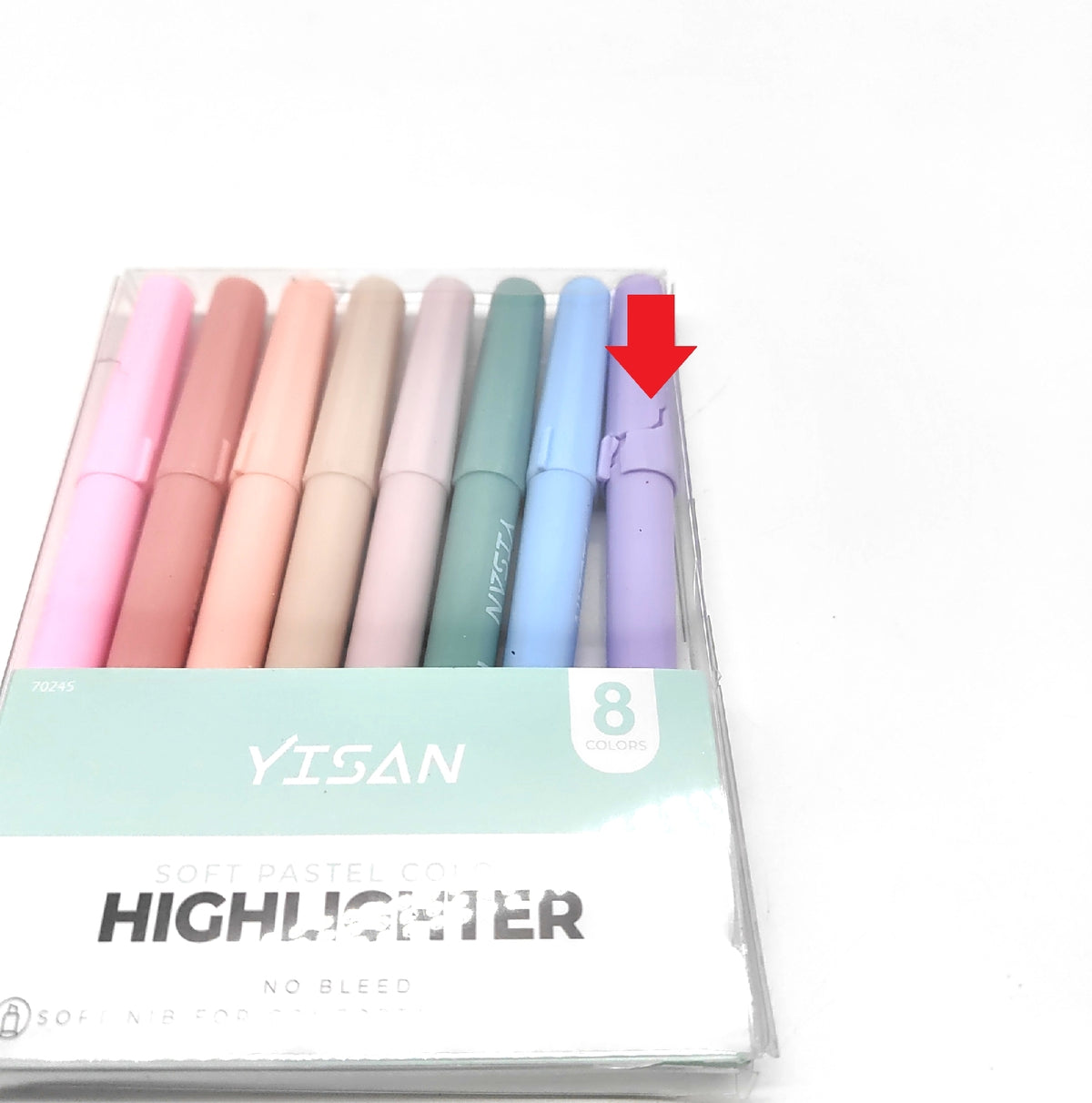 YISAN Textmarker Set Schreibwaren Marker Bibel zum Kennzeichnen Ausmalen Dünn Past