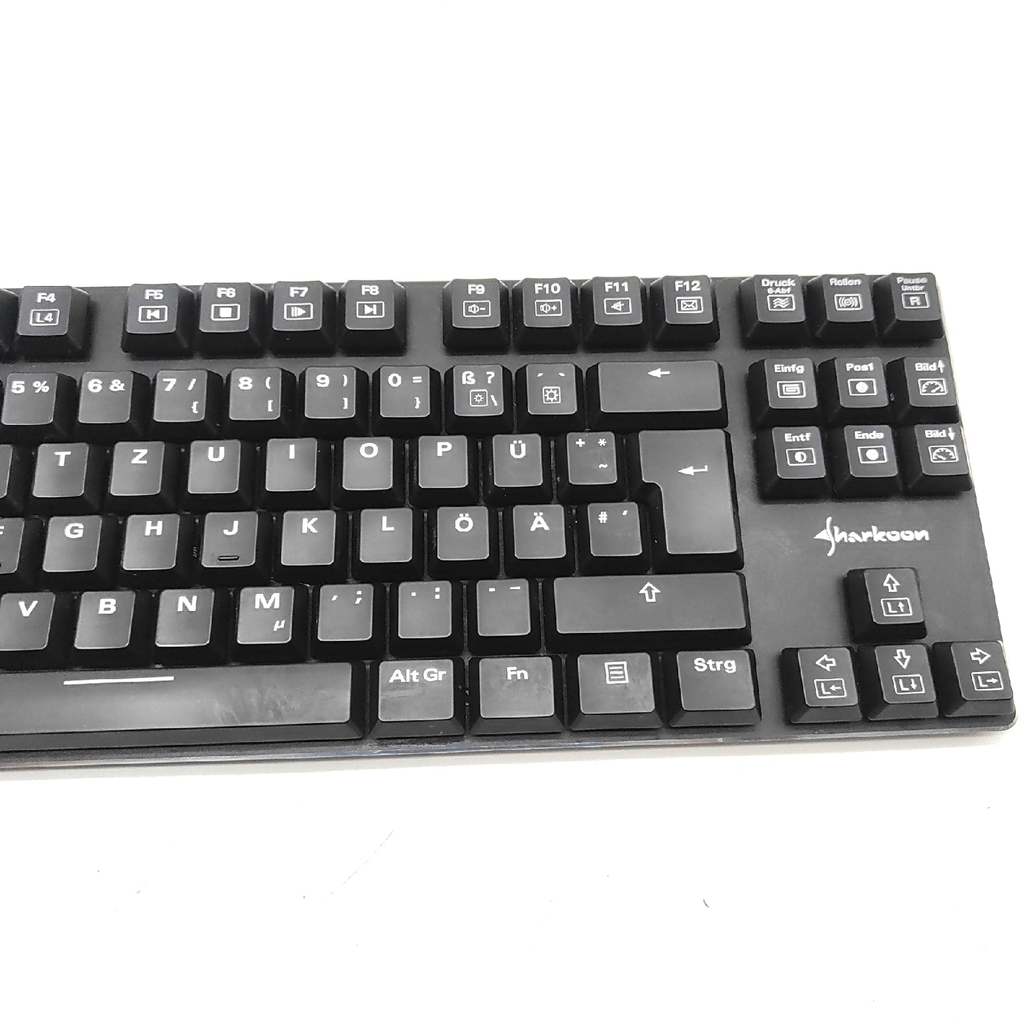 Sharkoon Tastatur Computer Zubehör PureWriter RGB TKL Mechanisch Beleuchtung Gaming