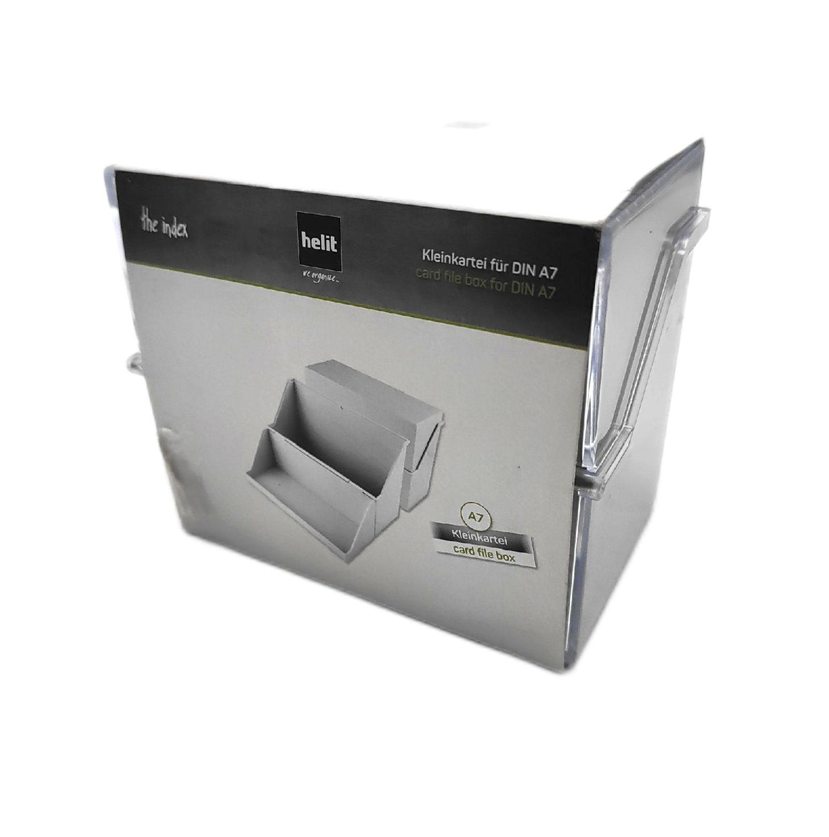 Helit Mappe Karten Aufbewahrung H6214702 kleine Mappe für 300 DIN A