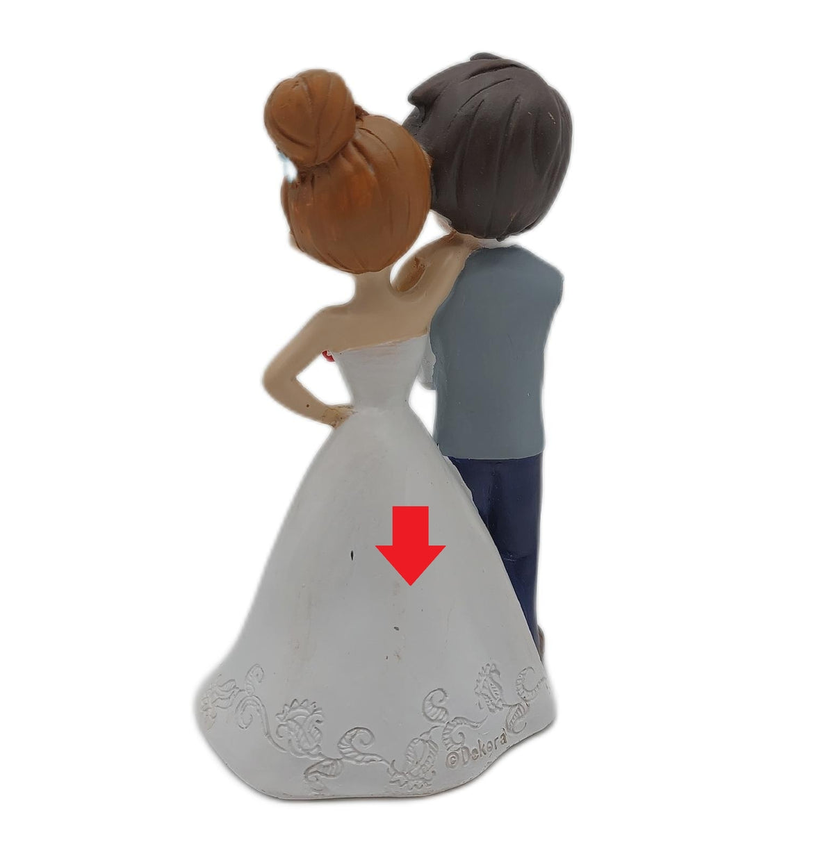 Dekora Hochzeitsdeko Brautpaar Figuren Torte Hochzeit Gebrauchsspuren