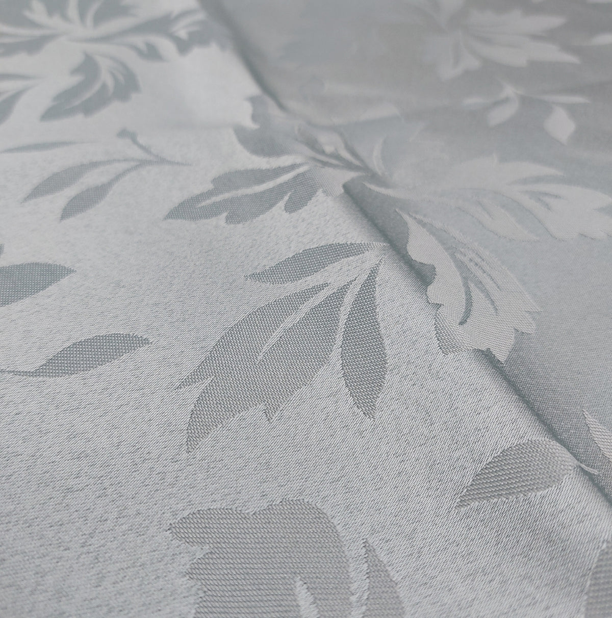 Romanstile Tischdecke Outdoor abwaschbar 120 cm Mint Grün Fruehling Blaetter