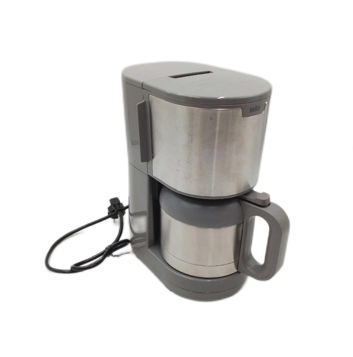 Braun PurShine KF1505GY Kaffeemaschine Filterkaffeemaschine Thermoskanne OptiBrew System 1 2 L Grau