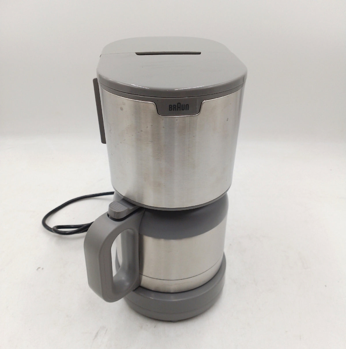 Braun PurShine KF1505GY Kaffeemaschine Filterkaffeemaschine Thermoskanne OptiBrew System 1 2 L Grau