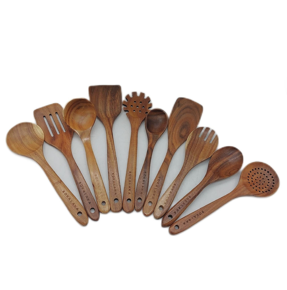 Holzlöffel Küchenutensilien Kochutensilien 10 teiliges Set für schon