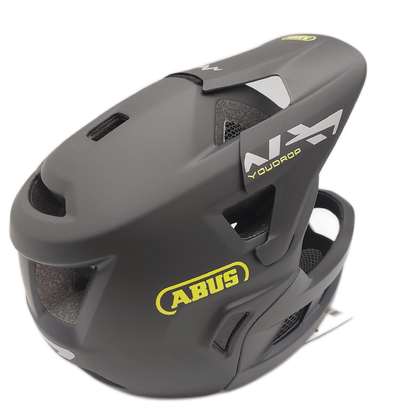 ABUS MTB-Helm YouDrop FF - Fullface-Helm für Kinder S 48-55 cm