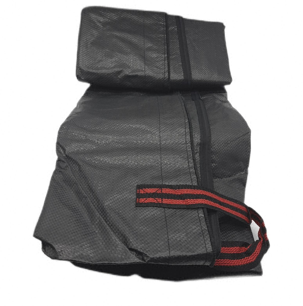Miaglury Gartenabfallsack 2x500L mit Deckel Gartensack Groß Doppelter Boden robust stabil