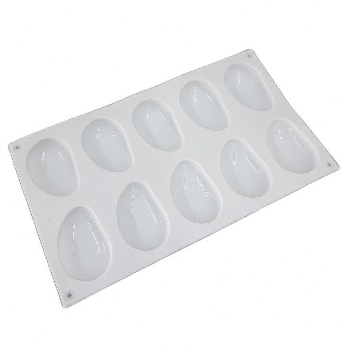 Mango Silikonform lebensmittelecht 8 Stück Fruchtform Mango Backen Basteln