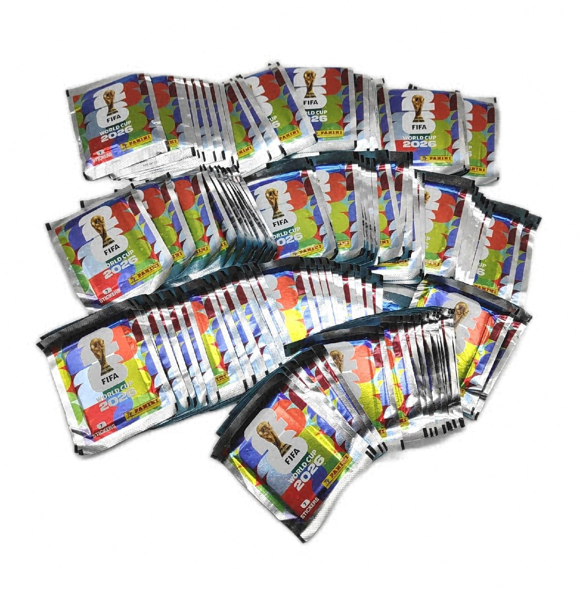 Panini Offizielle FIFA Weltmeisterschaft 2026 Stickerkollektion Box 100 Sticker