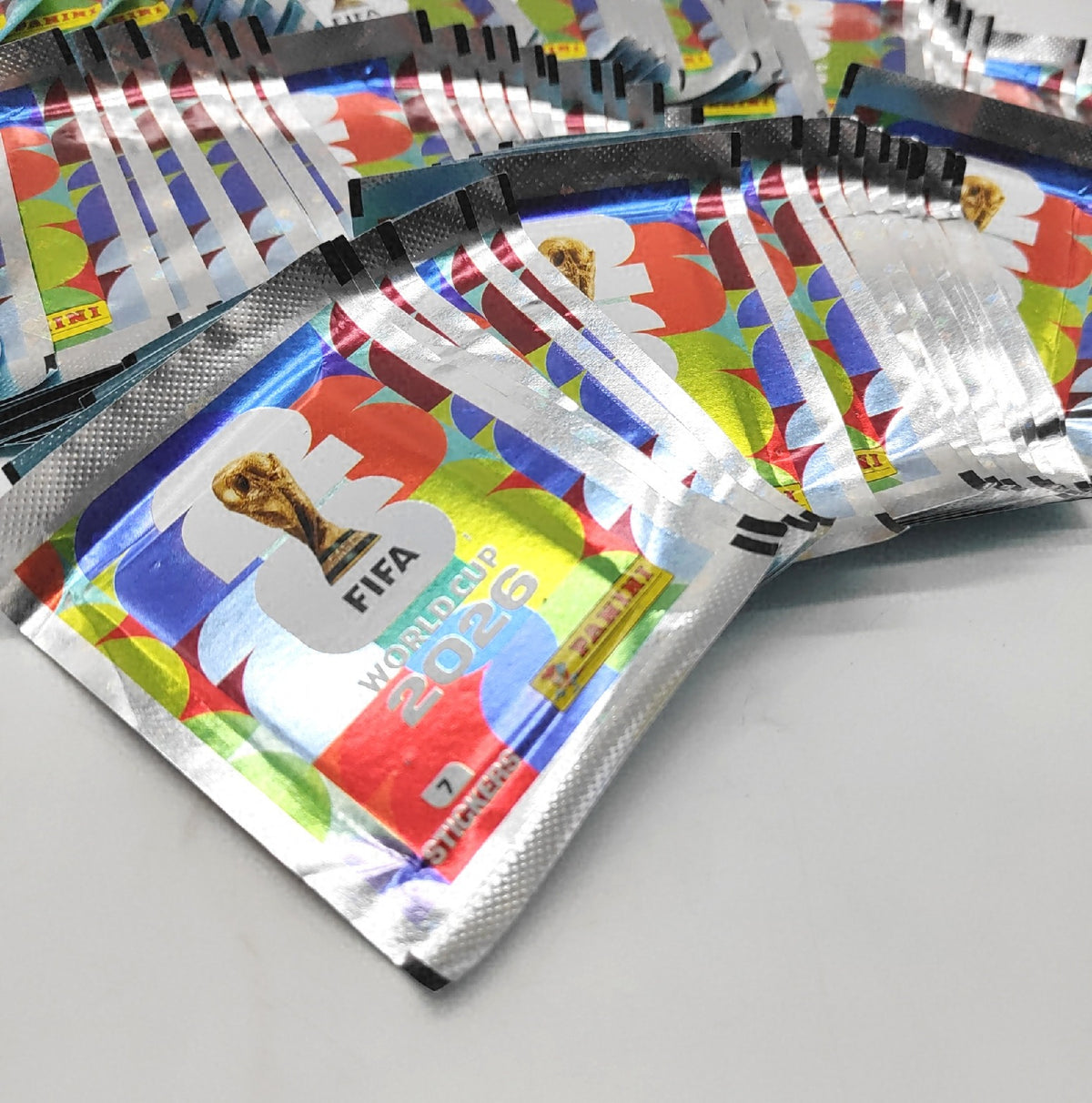 Panini Offizielle FIFA Weltmeisterschaft 2026 Stickerkollektion Box 100 Sticker