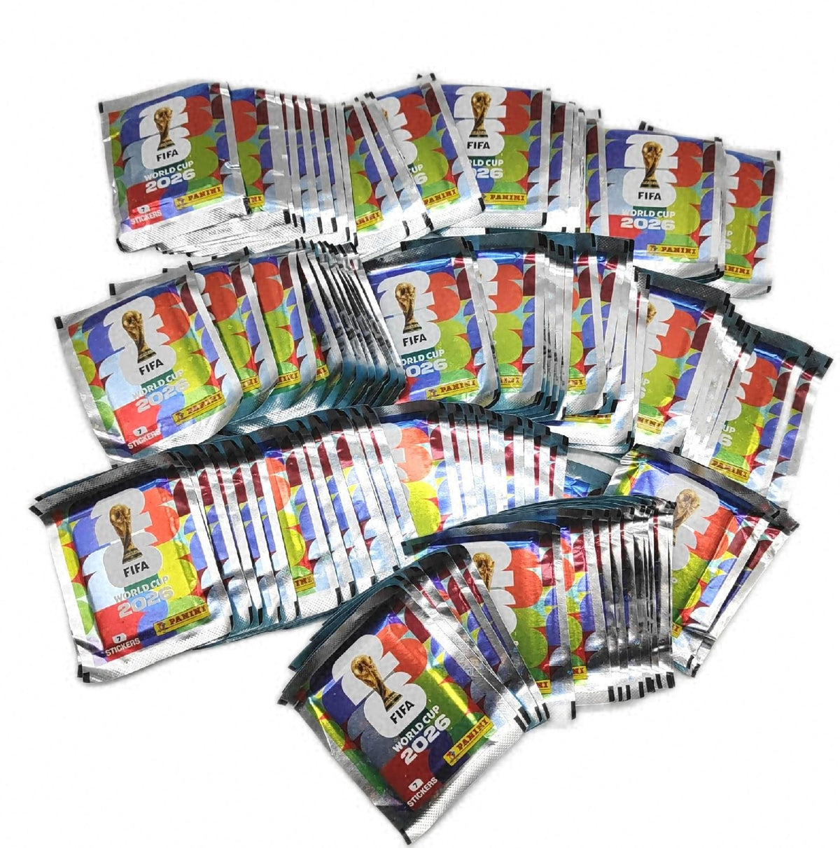 Panini Offizielle FIFA Weltmeisterschaft 2026 Stickerkollektion Box 100 Sticker