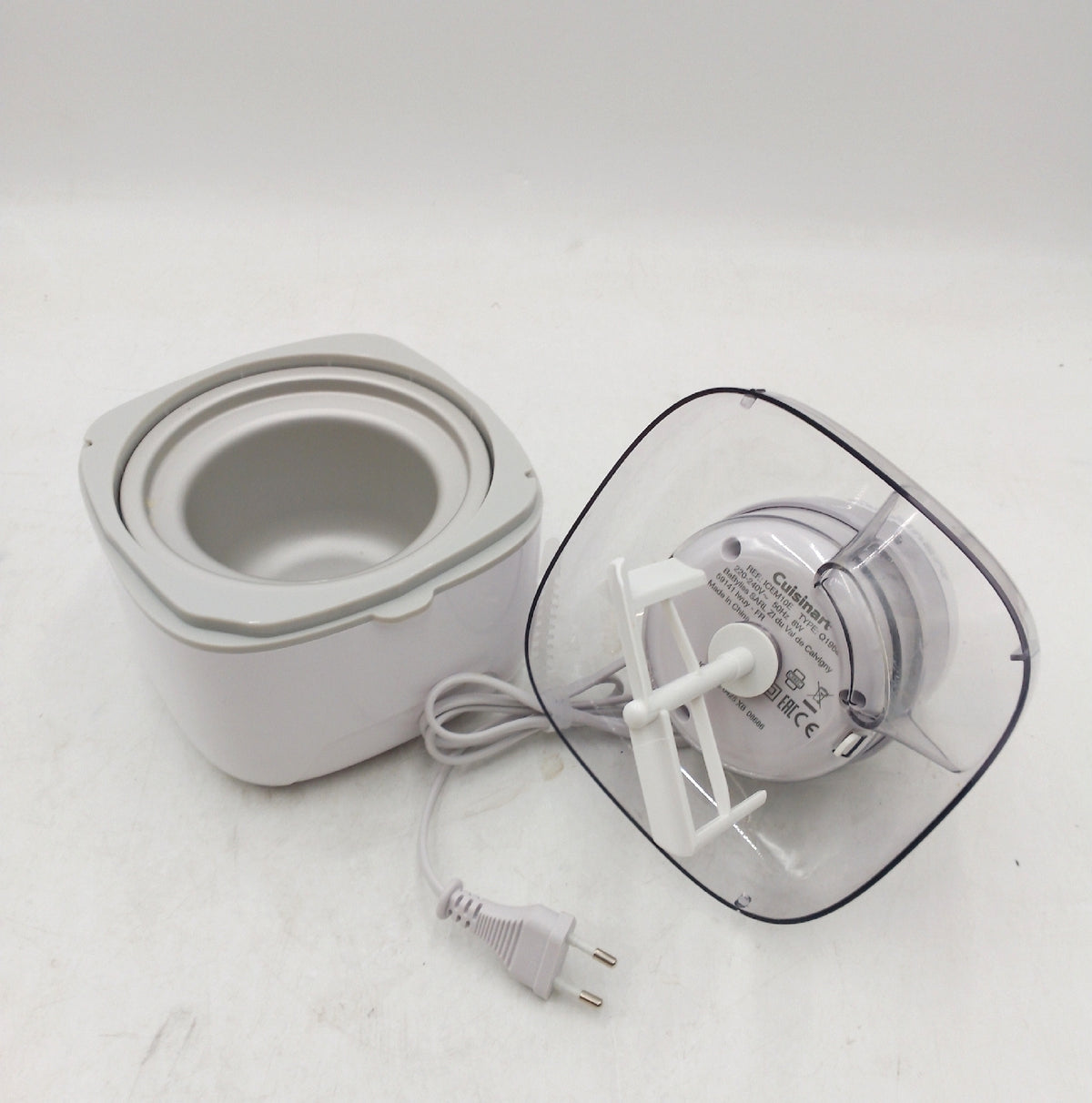 Cuisinart Solo Scoops Ice Cream Maker Eismaschine Hausgemachtes Gelato in 25 Minuten