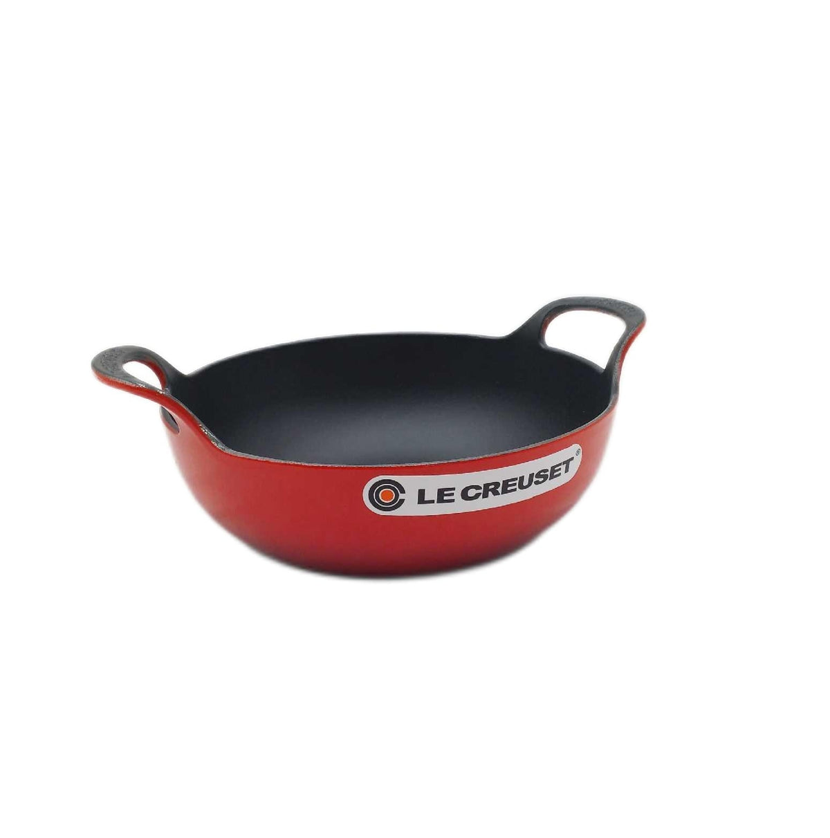 Le Creuset Balti Dish Gusseisen 24 cm 27 Liter Kirschrot Brat- und Schmortopf