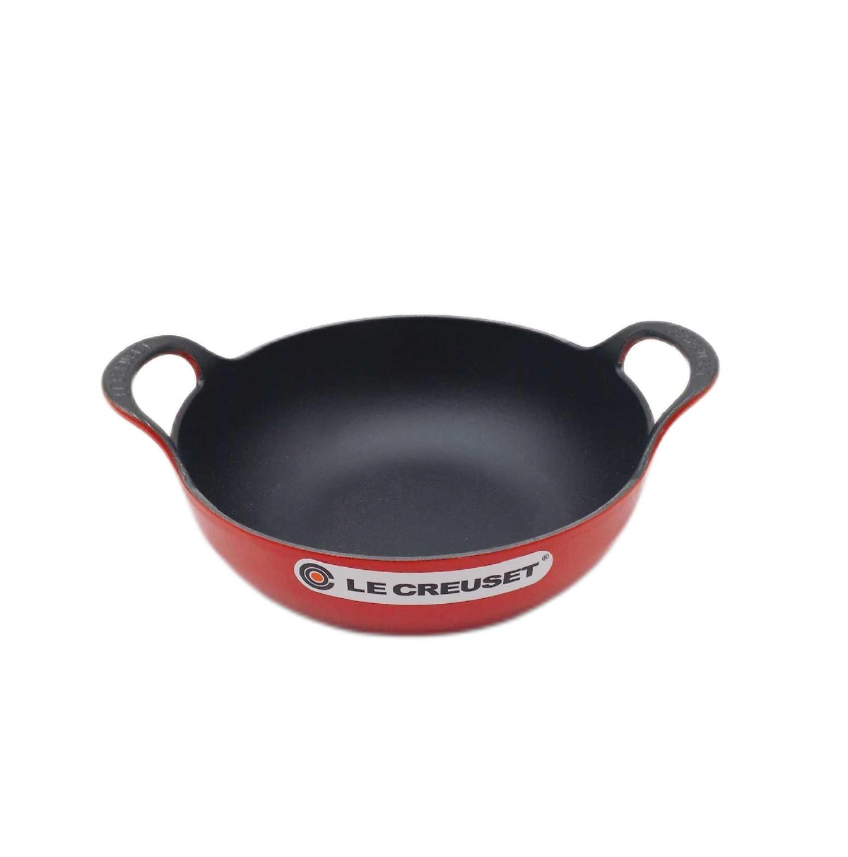 Le Creuset Balti Dish Gusseisen 24 cm 27 Liter Kirschrot Brat- und Schmortopf