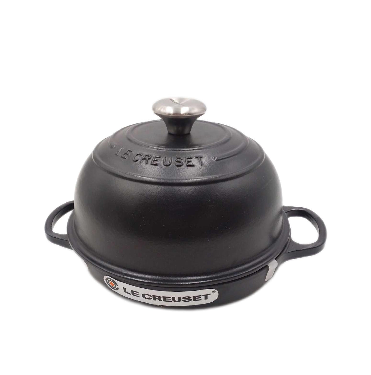 Le Creuset Signature Gusseisen Brot Bräter 24cm Schwarz Matt hochwertig robust langlebig