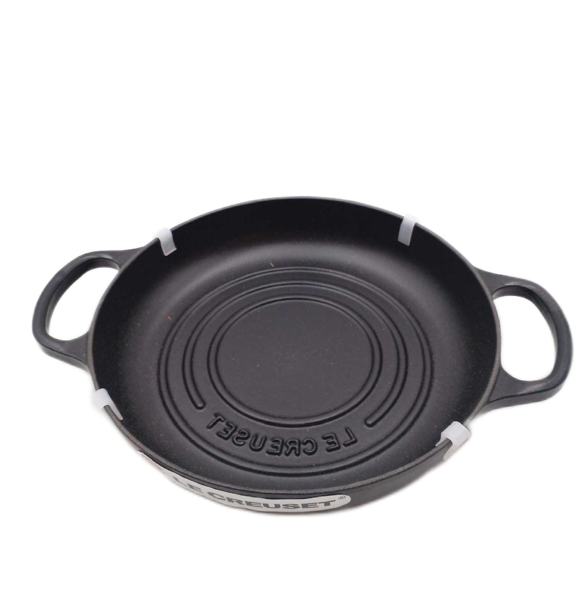 Le Creuset Signature Gusseisen Brot Bräter 24cm Schwarz Matt hochwertig robust langlebig