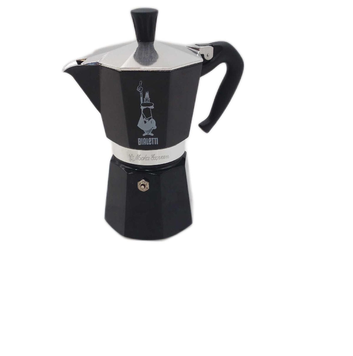 Bialetti Moka Kaffeemaschine Express 6 Tassen Anti Verbrühungs Griff Farbe