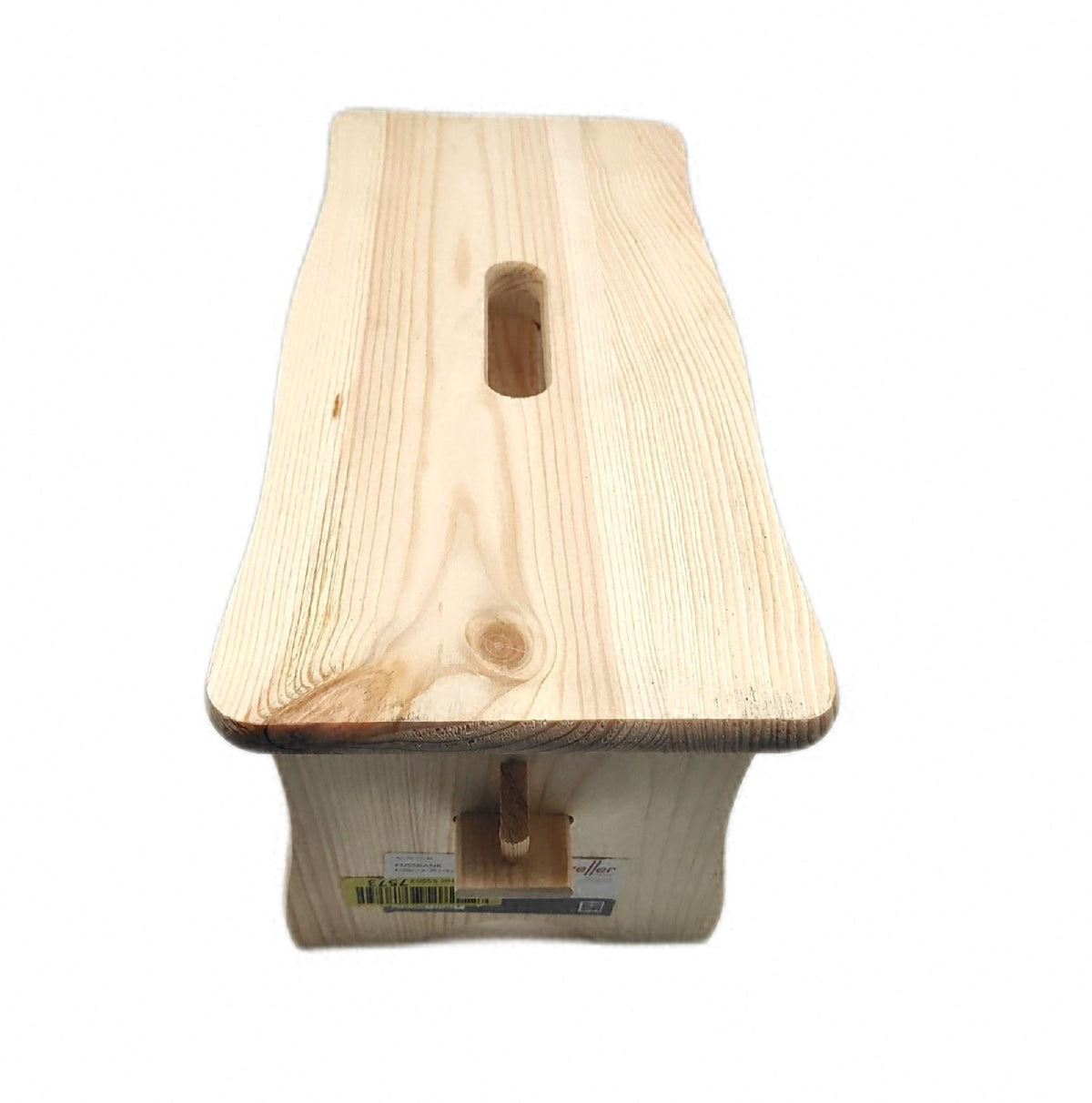 Zeller 13130 Fußbank Kiefer ca 39x19x21 cm Schemel Hocker Fußhocker Holzschemel