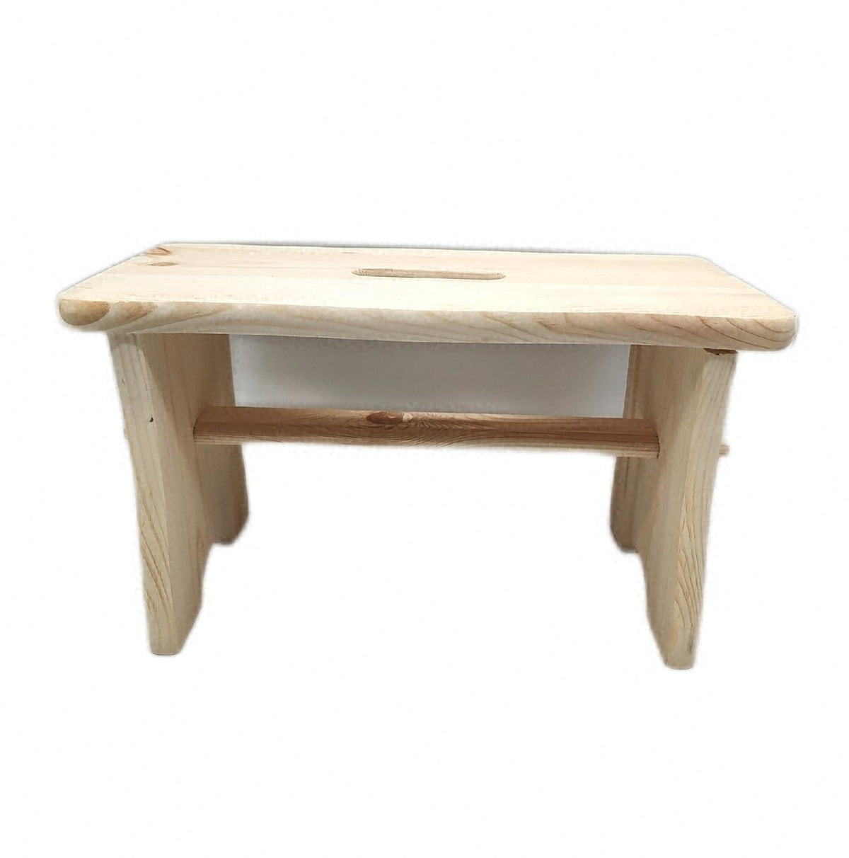 Zeller 13130 Fußbank Kiefer ca 39x19x21 cm Schemel Hocker Fußhocker Holzschemel