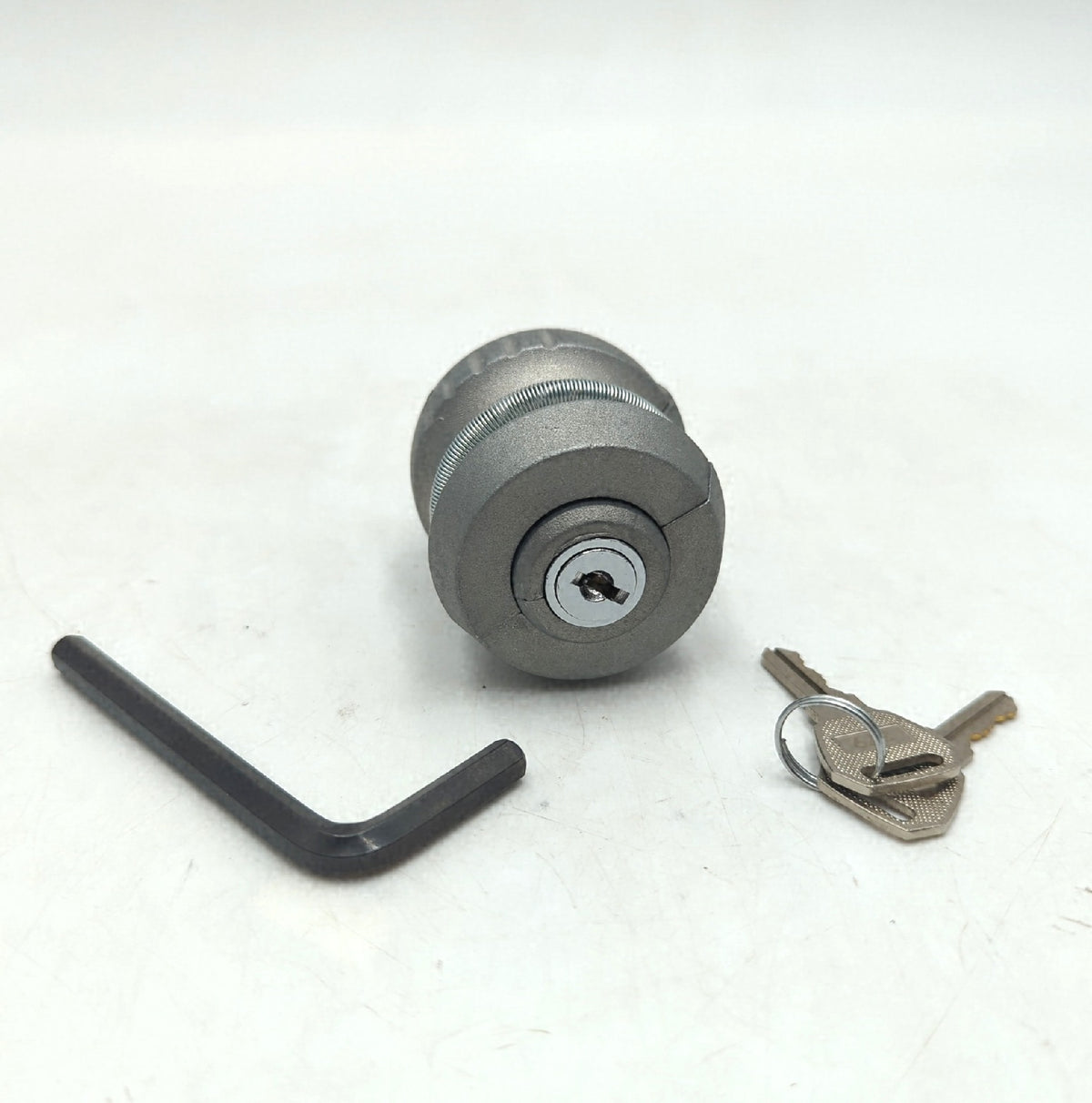 Relaxdays 10013640 Anhängerschloss Diebstahlsicherung für Kugelkupplung 5 cm