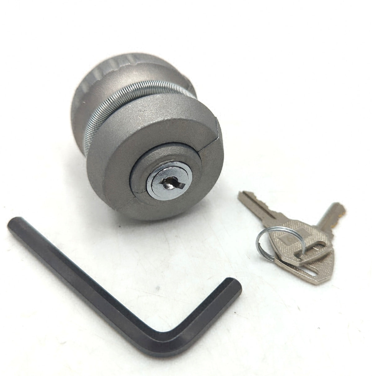 Relaxdays 10013640 Anhängerschloss Diebstahlsicherung für Kugelkupplung 5 cm